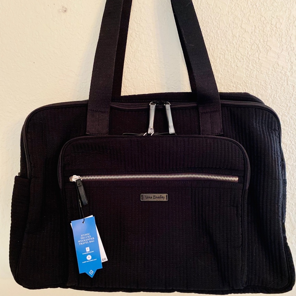 Vera Bradley Iconic Weekender Deluxe Travel Bag